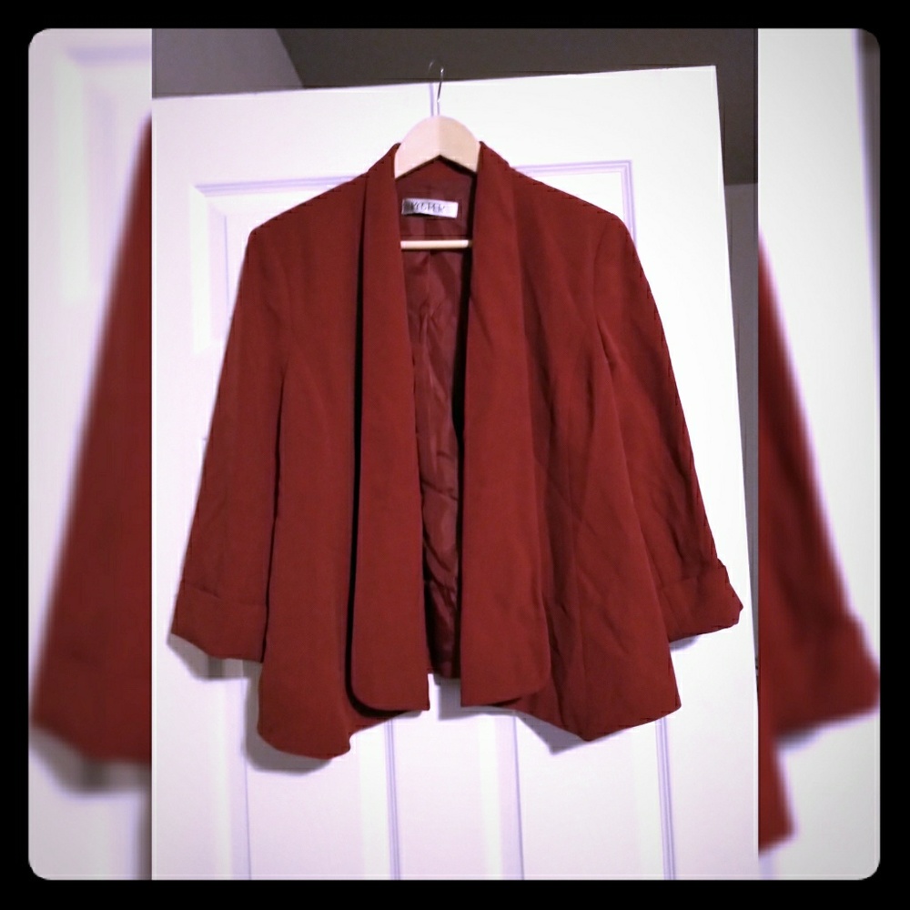 Red blazer